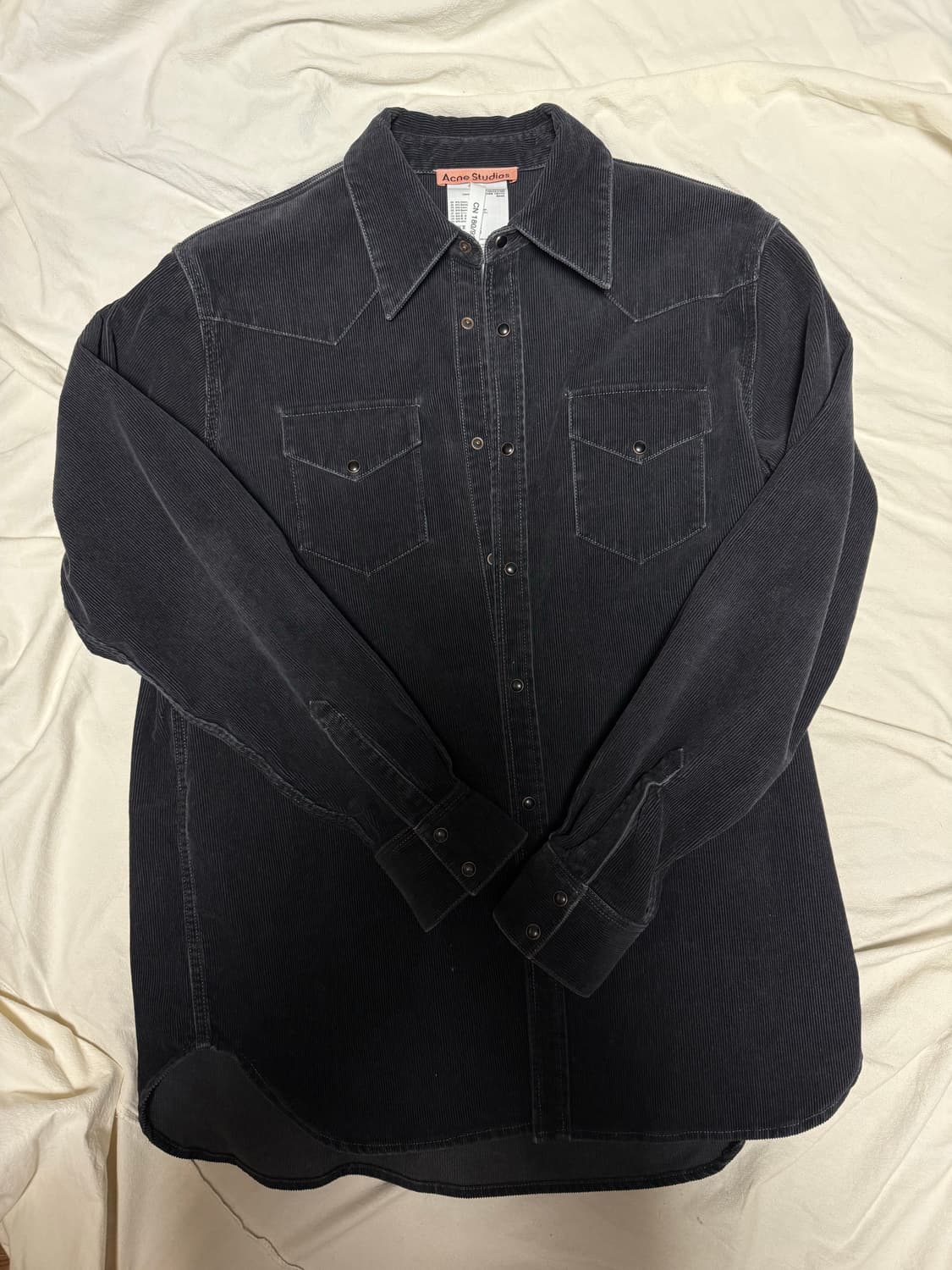 아크네 코듀로이 셔츠 자켓 상품이미지1