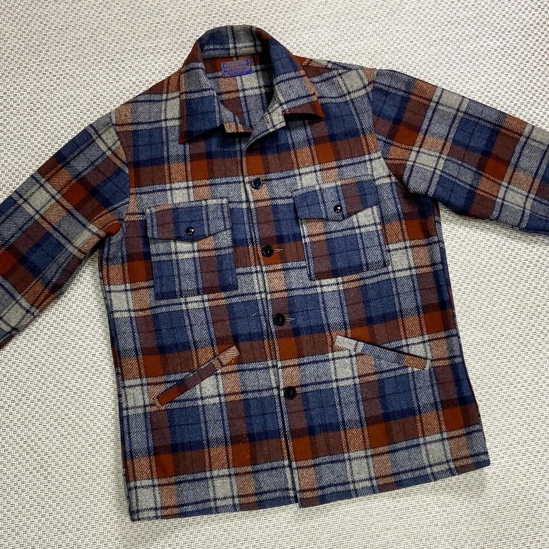 (105-107) 7-80’s 펜들턴 울 크루저 자켓 상품이미지2