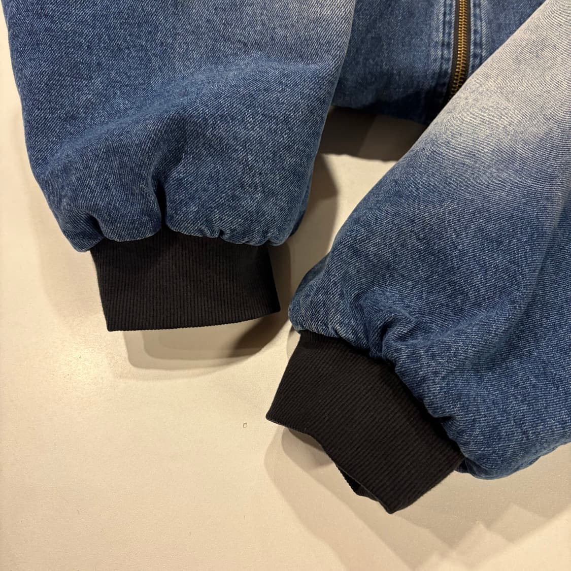 GLAMOUR 워싱 데님 후드 집업 워크 자켓 D39 상품이미지5