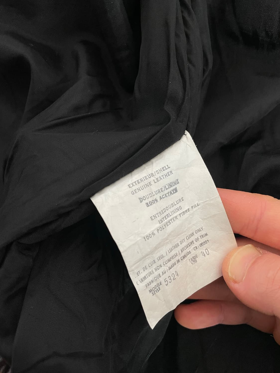 genuine leather jacket 상품이미지5