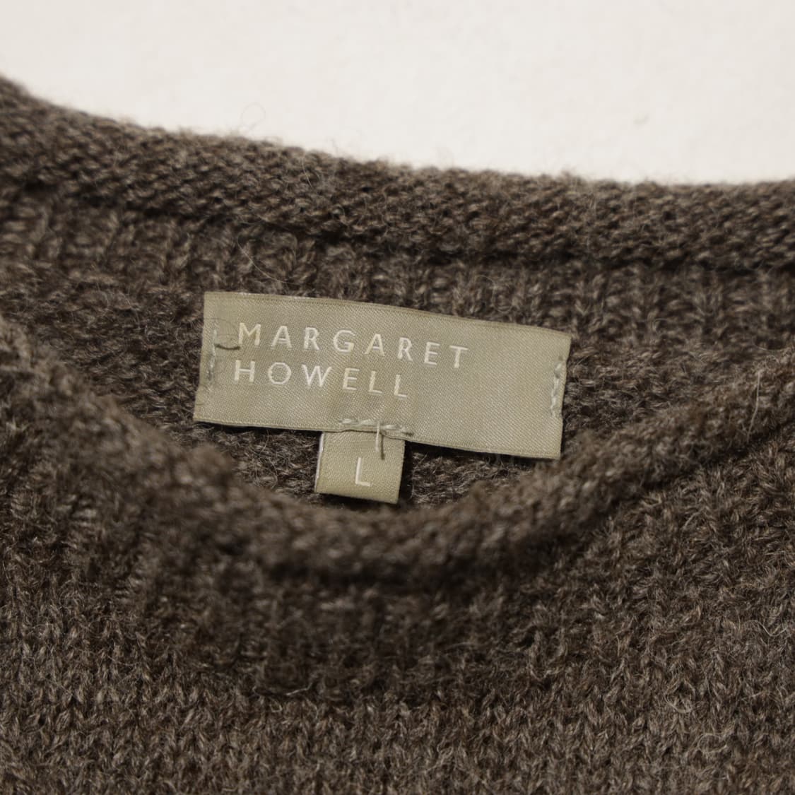 Margaret Howell 마가렛호웰 브리티쉬 울 니트 상품이미지6