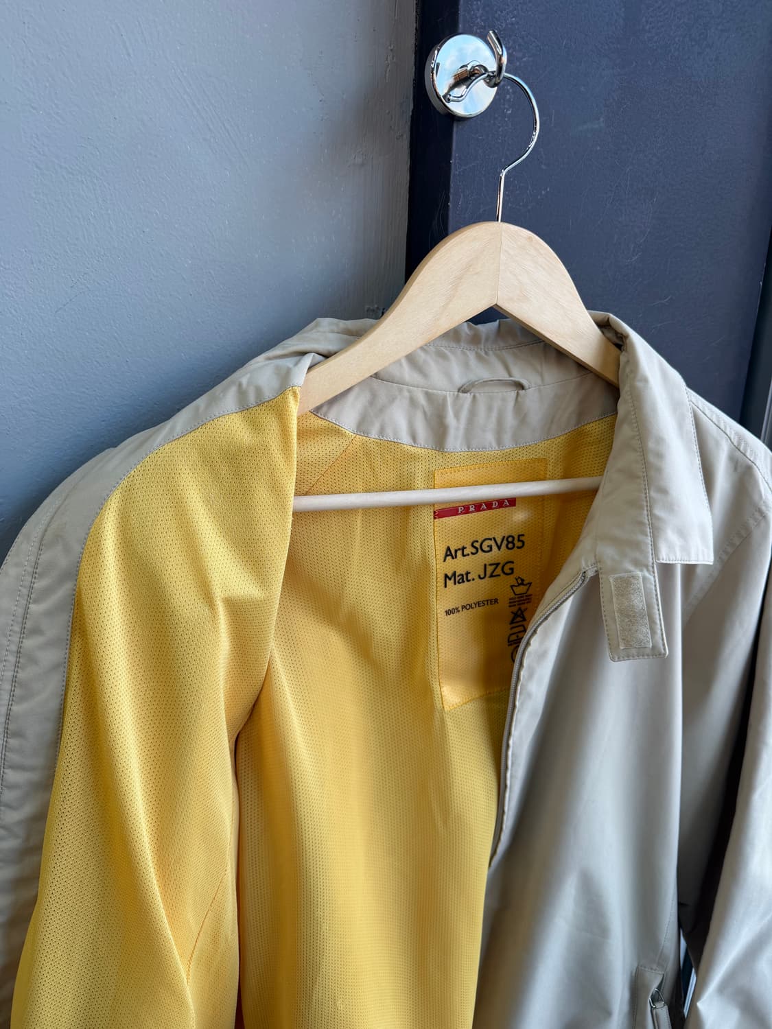 50/ 프라다 스포츠 레드텝 고어텍스 자켓 상품이미지6