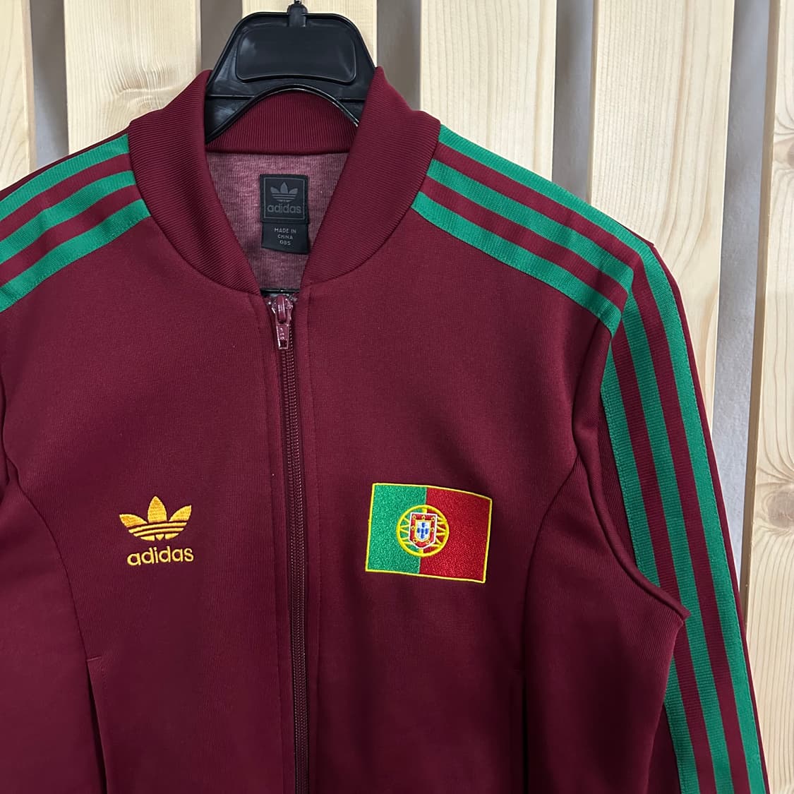 (S) 아디다스 00s 포르투갈 버건디 져지 트랙탑 상품이미지5