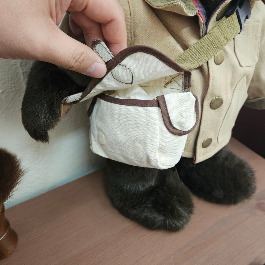 LL Bean 곰돌이 헌팅자켓+크로스백 상품이미지2