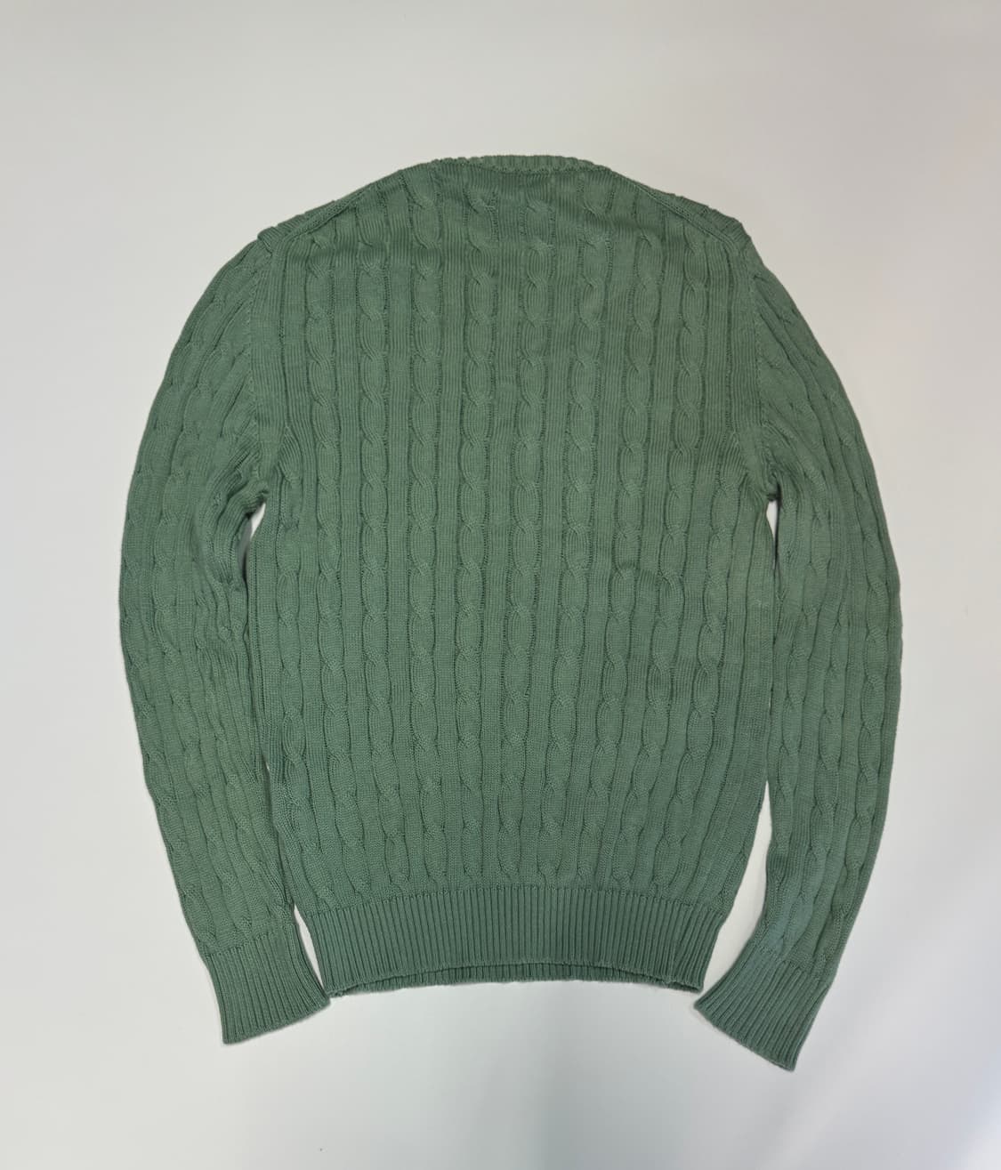 폴로 랄프로렌 민트 케이블 코튼 니트 L 상품이미지2