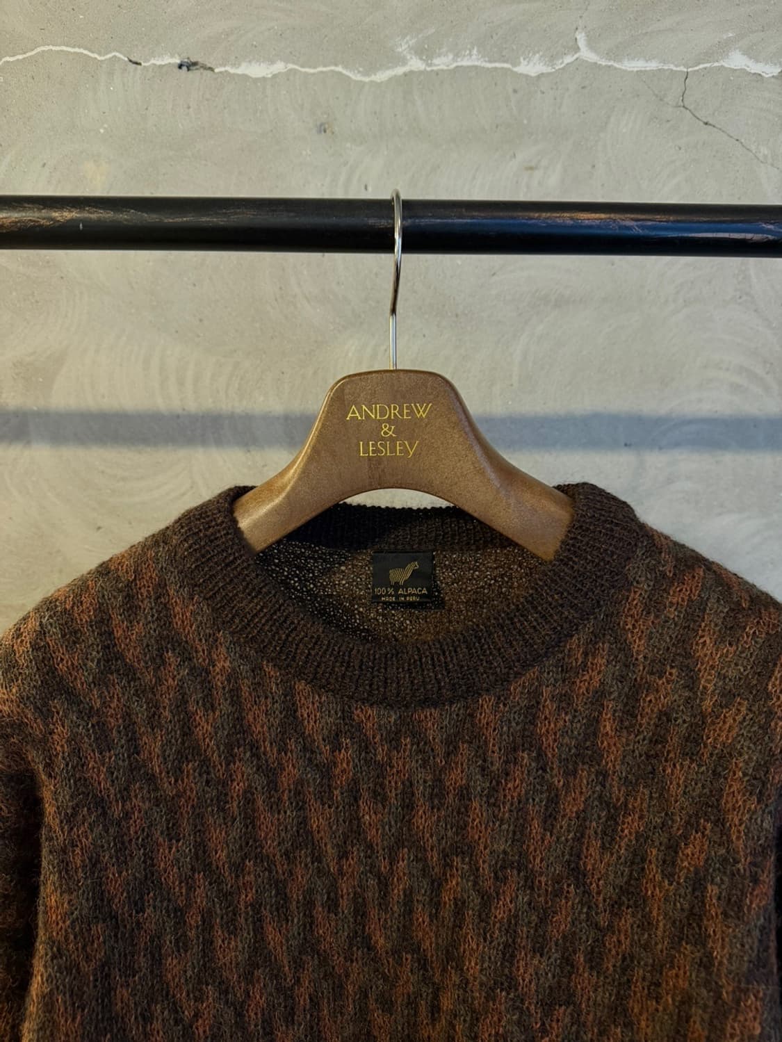 페루 메이드 알파카 니트 105 상품이미지3