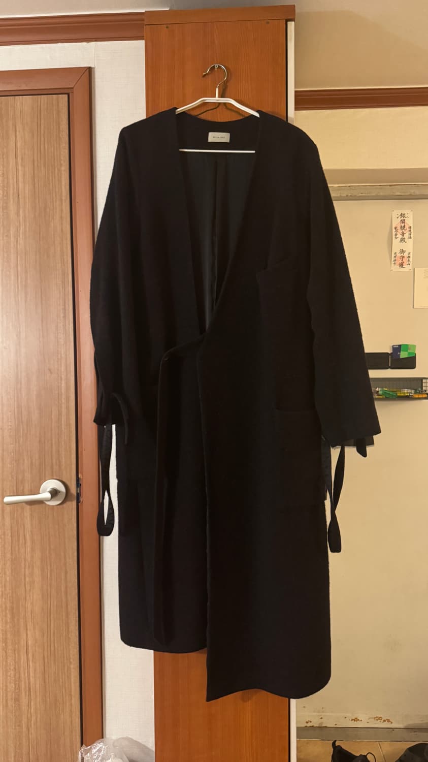 Bed J.W. Ford 17A/W Dark Brown Kimono Wr 상품이미지3