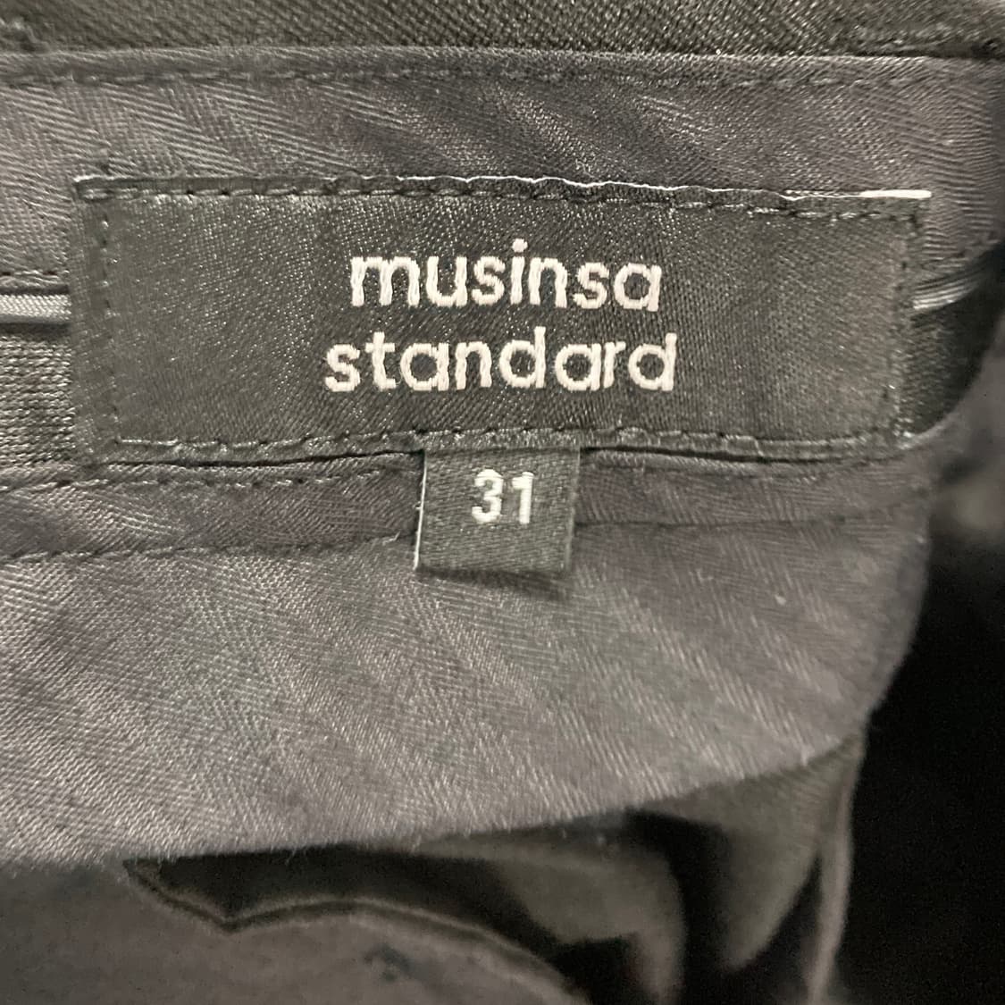 무신사스탠다드 새상품 남 슬랙스 31 상품이미지4