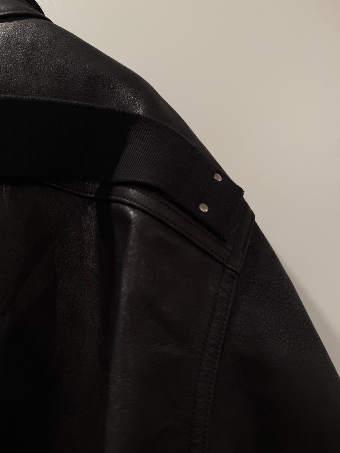 릭오웬스 레더 자켓  상품이미지5