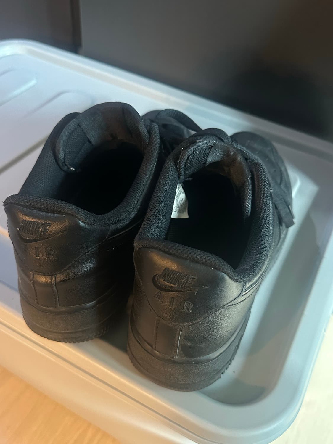 나이키 에어포스 블랙 상품이미지4