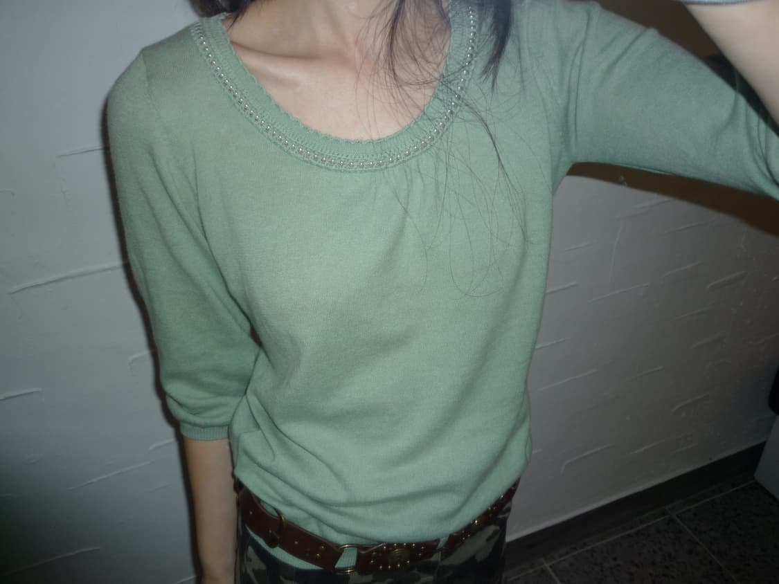 deep mint knit 상품이미지3