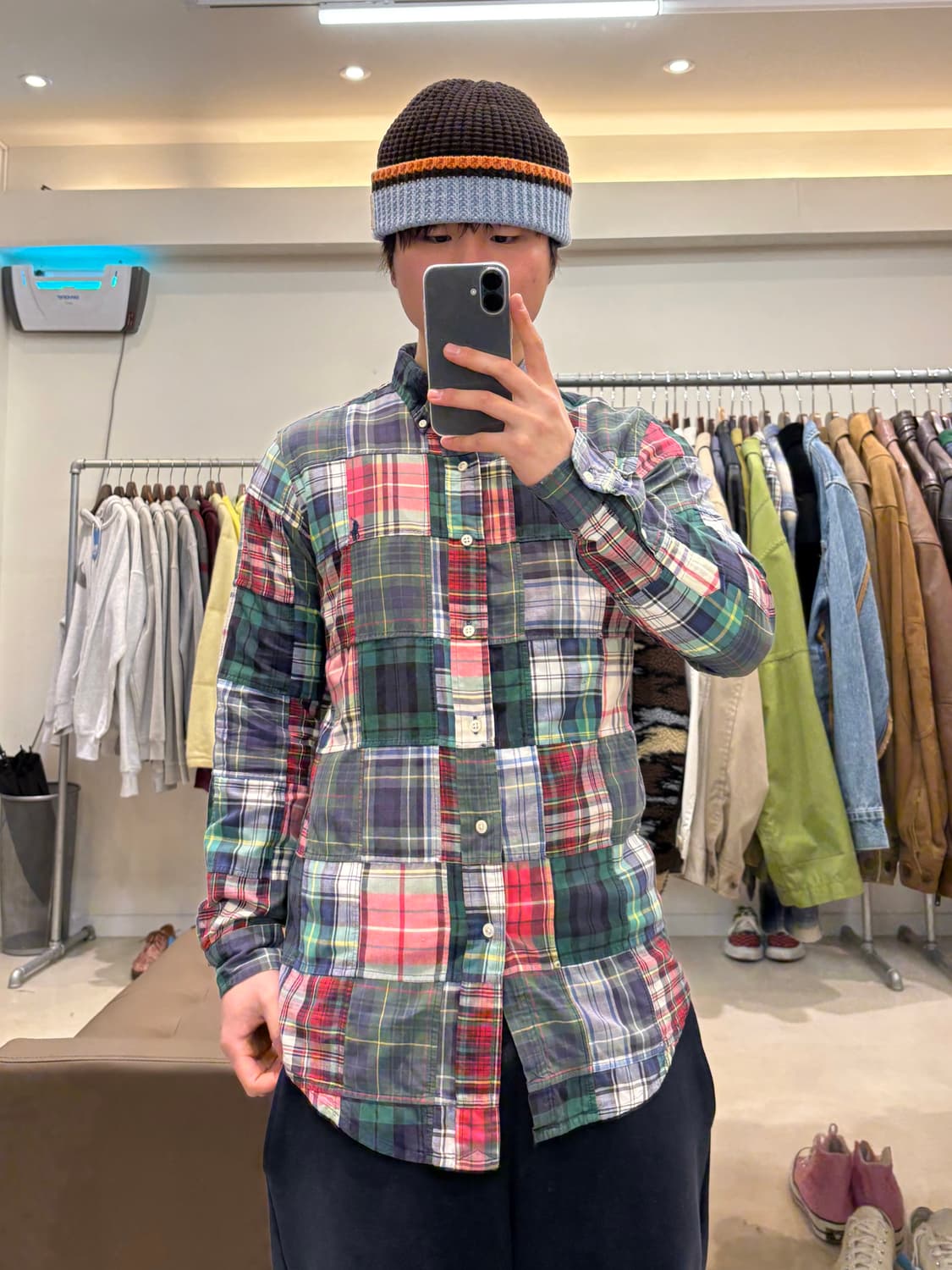 폴로 랄프로렌 마드라스패턴 셔츠 상품이미지8