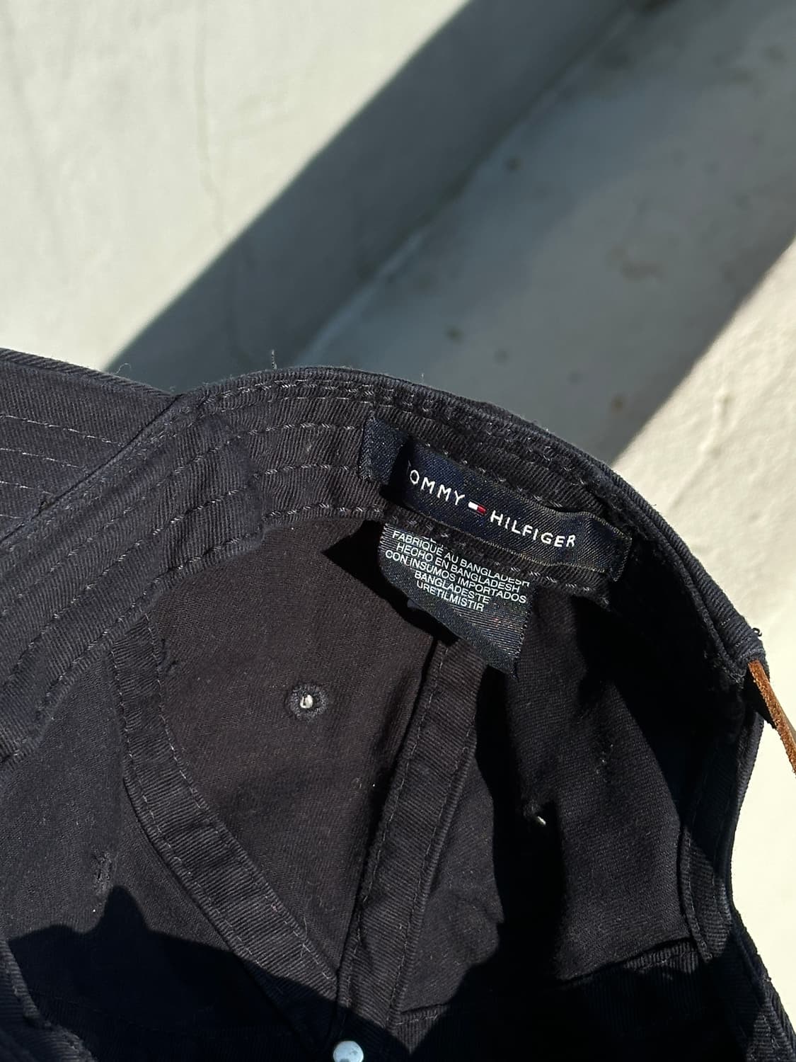 [M-L] 타미힐피거 네이비 볼캡 모자 상품이미지6