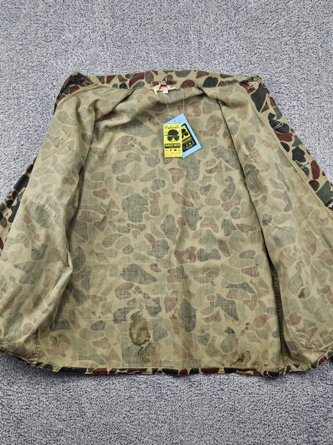 STORMPRUF 카모 헌팅 자켓 커스텀 ( L ) / 11882 상품이미지10