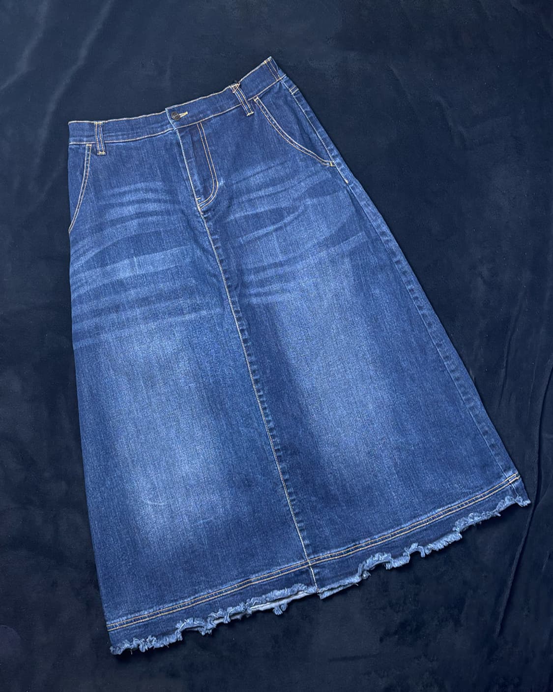 일본빈티지 BARN DOOR 데님 스커트 상품이미지1
