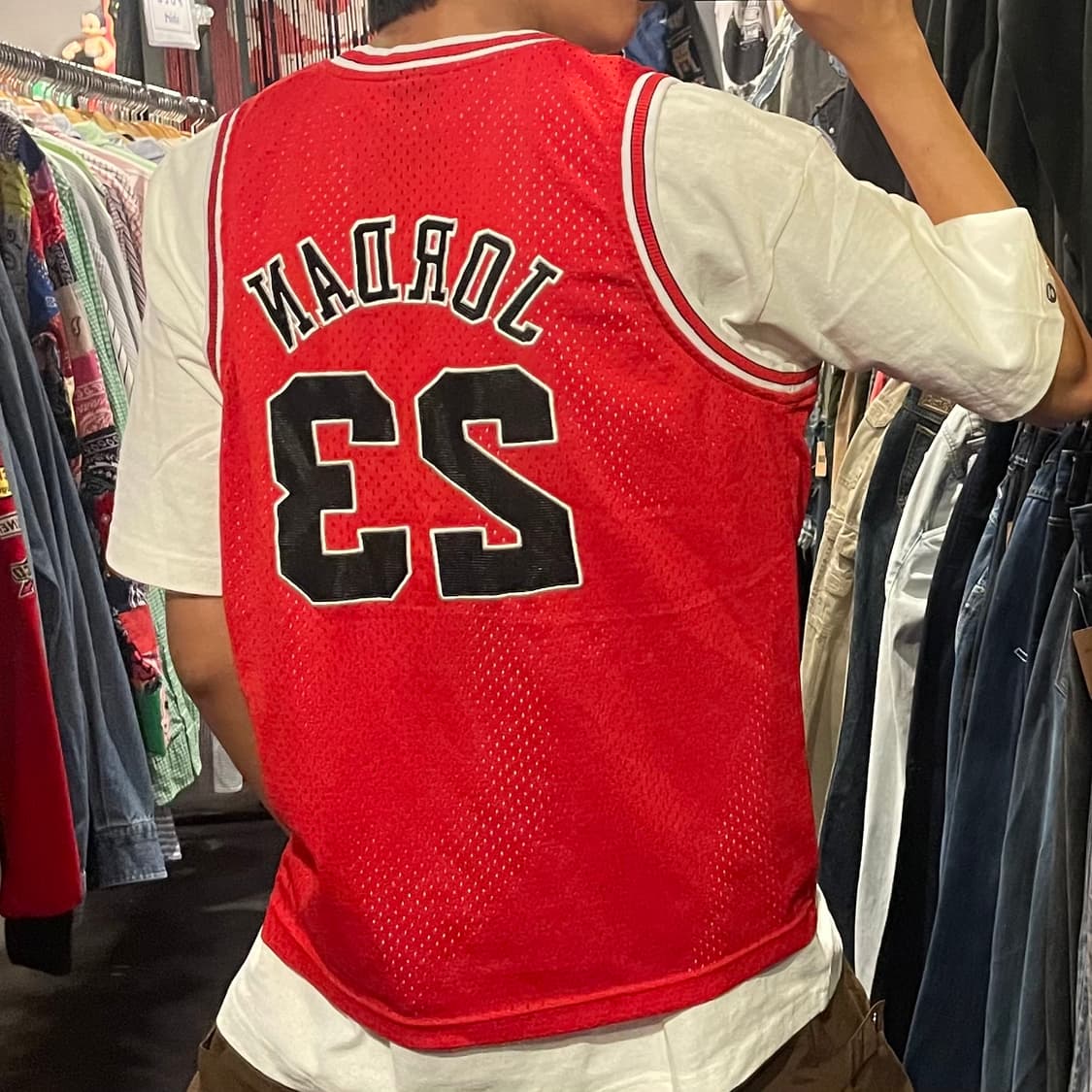 [IM] NBA  조던 레드 나지 져지 상품이미지5