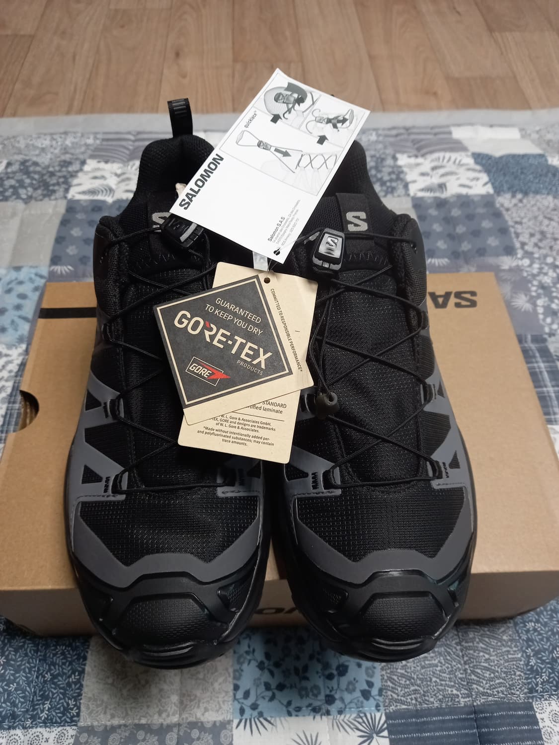 살로몬 울트라360 GTX  블랙/그레이   270 상품이미지1