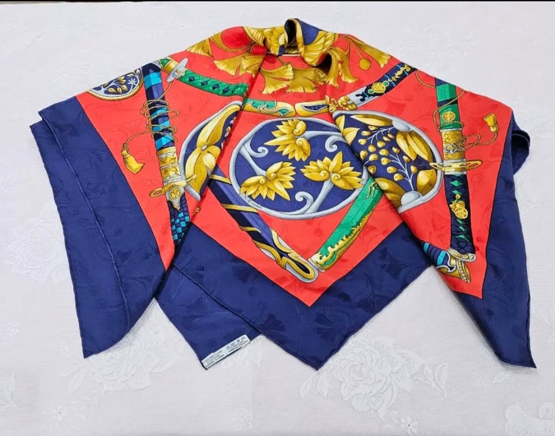 에르메스 Hermes 실크 스카프 까레 90 상품이미지6