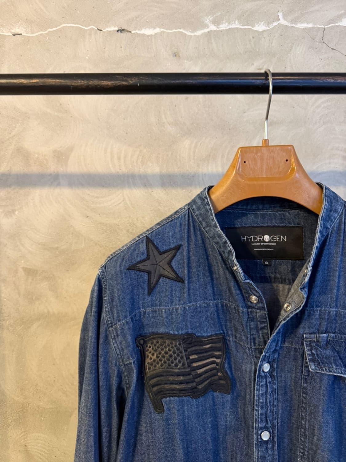 하이드로겐 데님 셔츠 100 상품이미지2