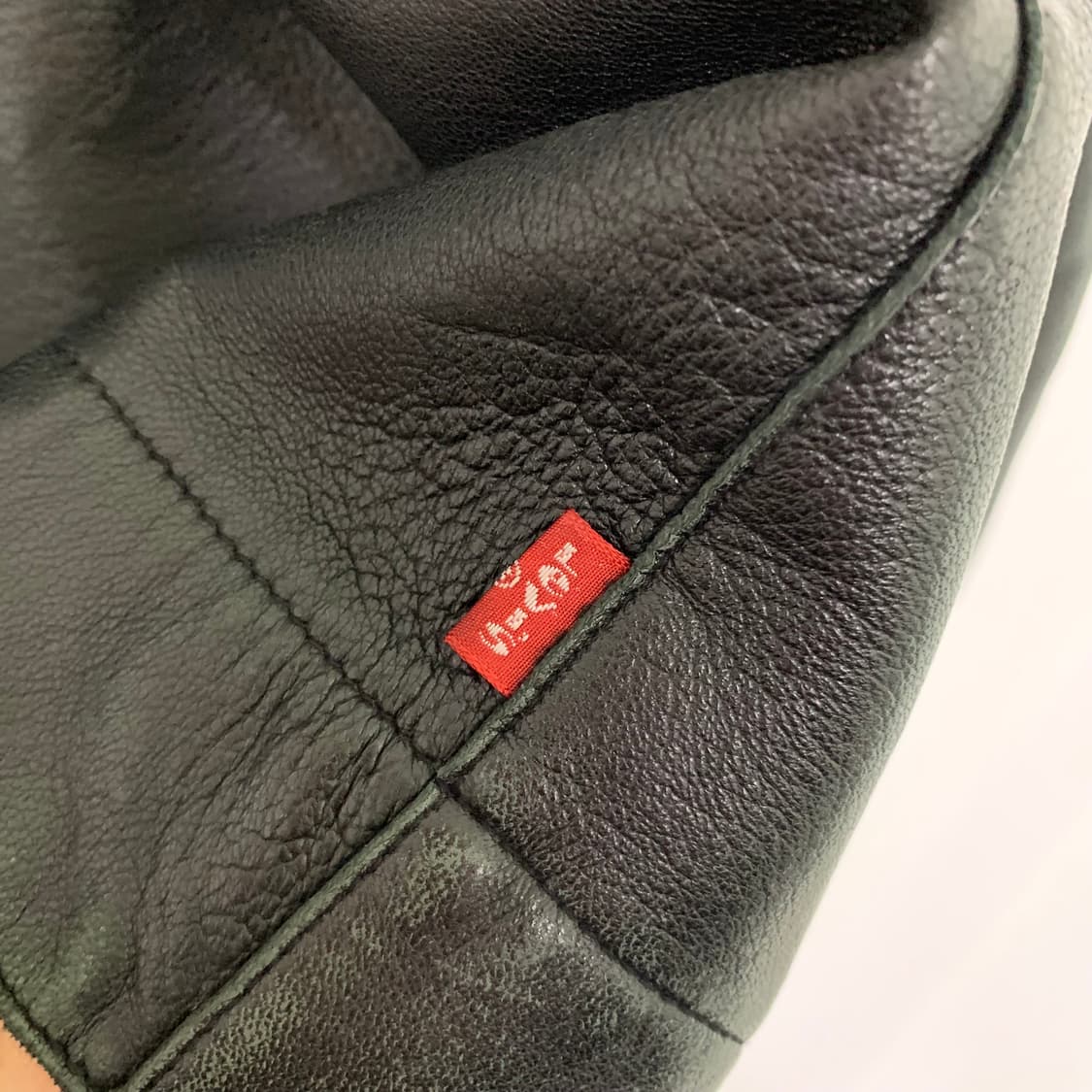 리바이스 레드탭 리얼레더 빈티지 양가죽 자켓 블랙 100 L 상품이미지8