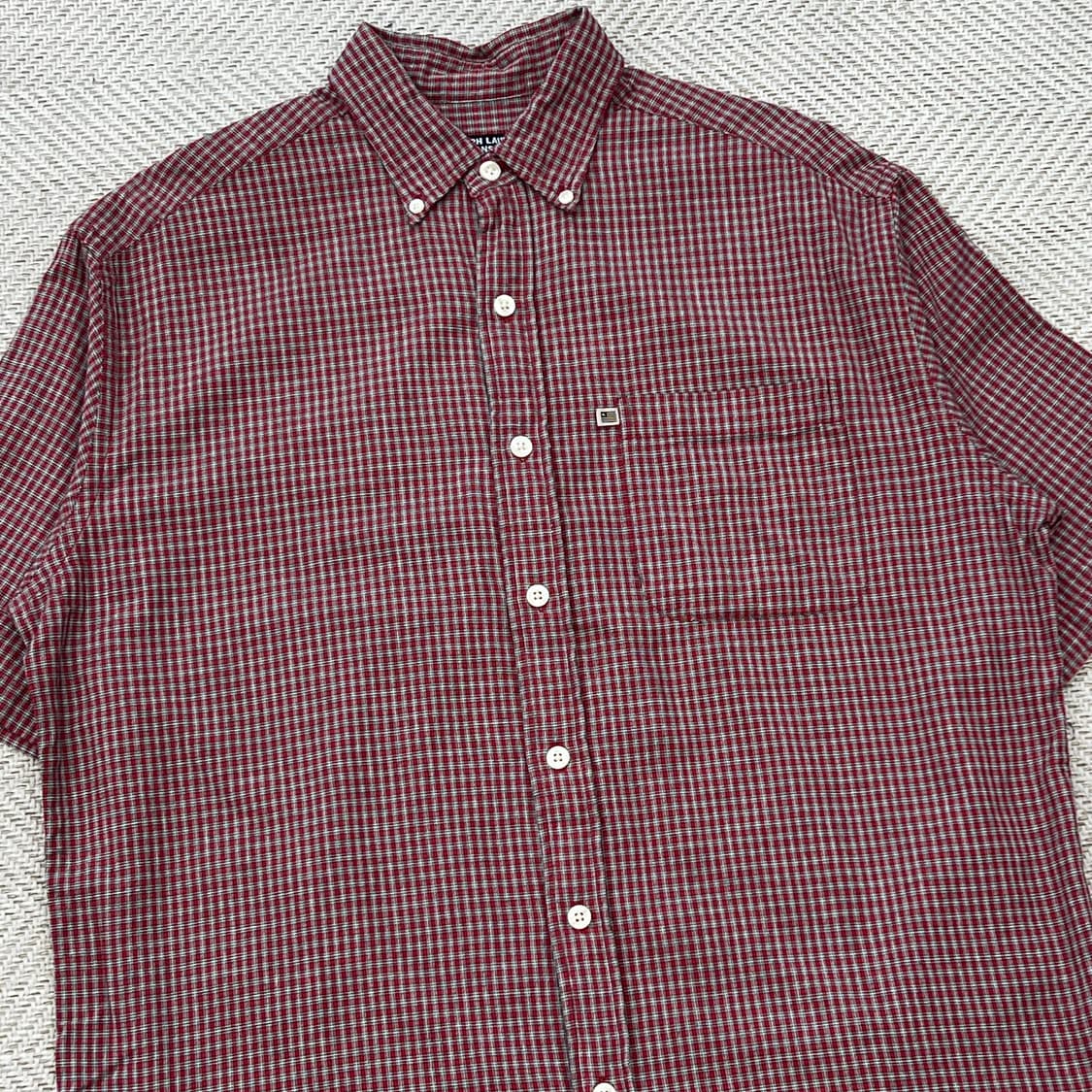 폴로 진스 체크 하프 셔츠 r3502 상품이미지3