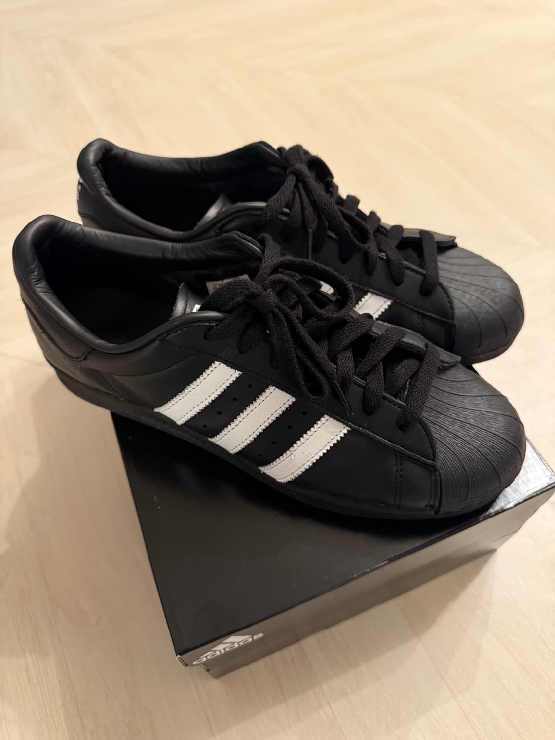 아디다스 슈퍼스타 블랙 상품이미지2