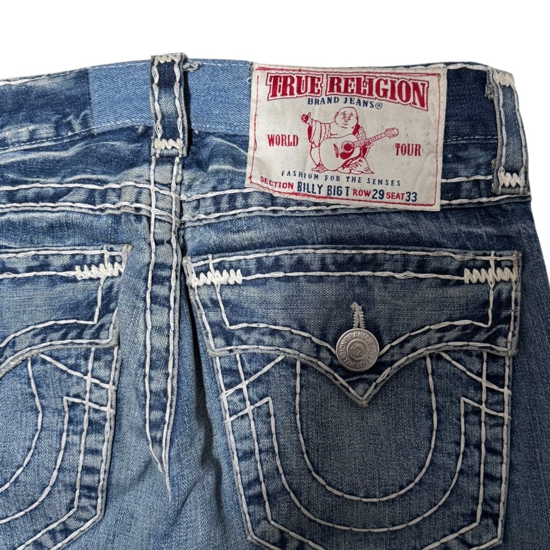 트루릴리전 빌리 수퍼 T 부츠컷 데님 팬츠 상품이미지3