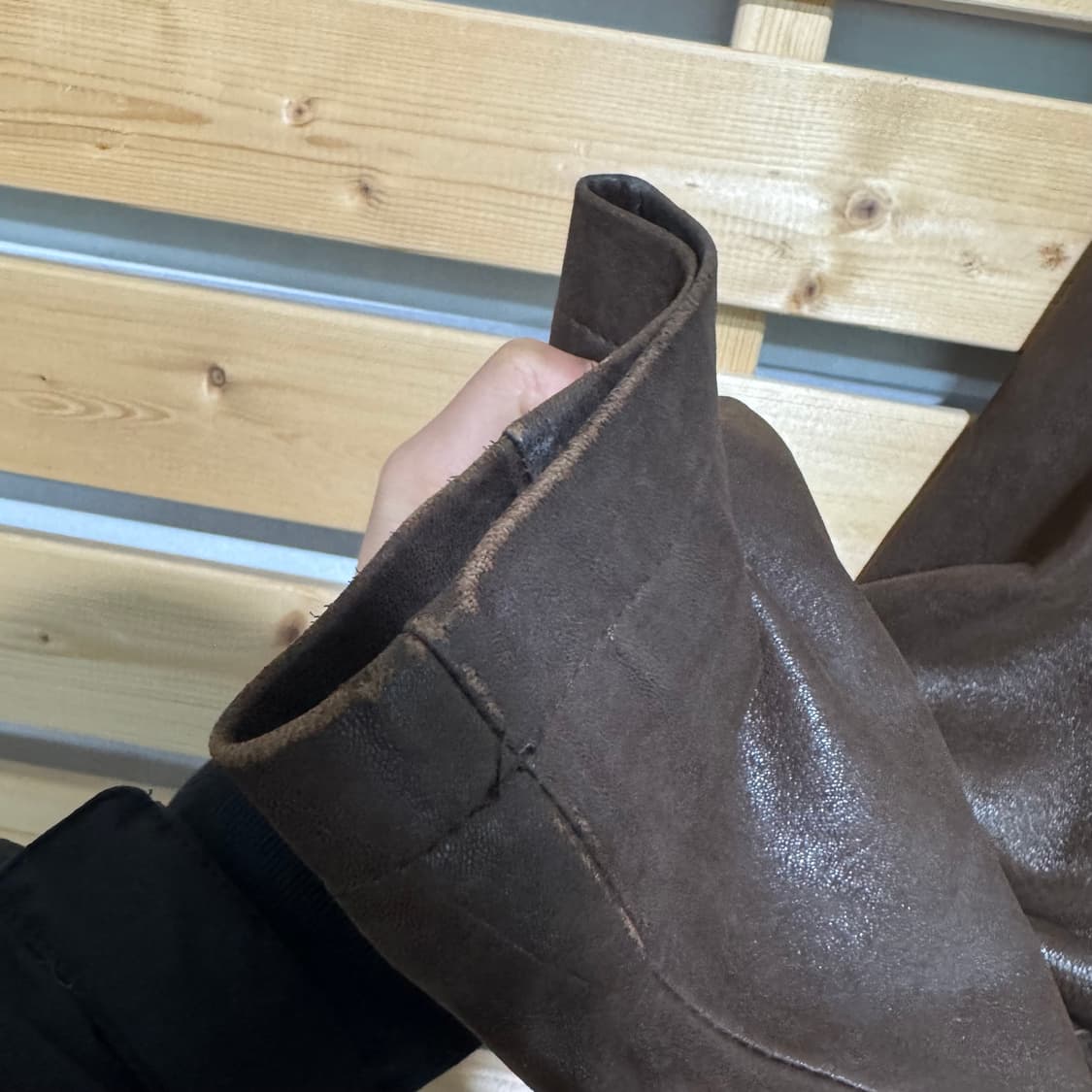 입생로랑 가죽자켓 상품이미지5