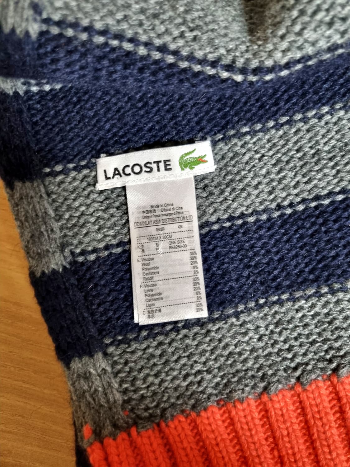 라코스테 머플러/목도리 상품이미지3