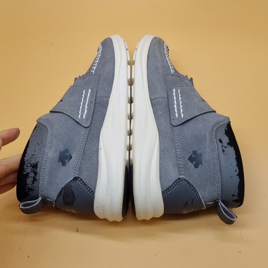 데상트 스웨이드 여성하이탑240  상품이미지5