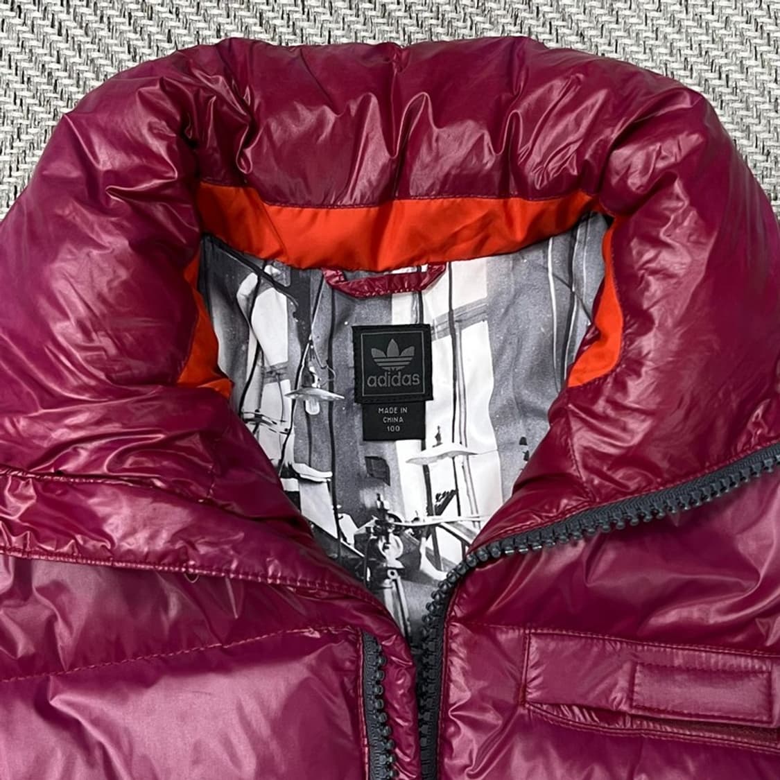 아디다스 배색 다운패딩 v0652 상품이미지8