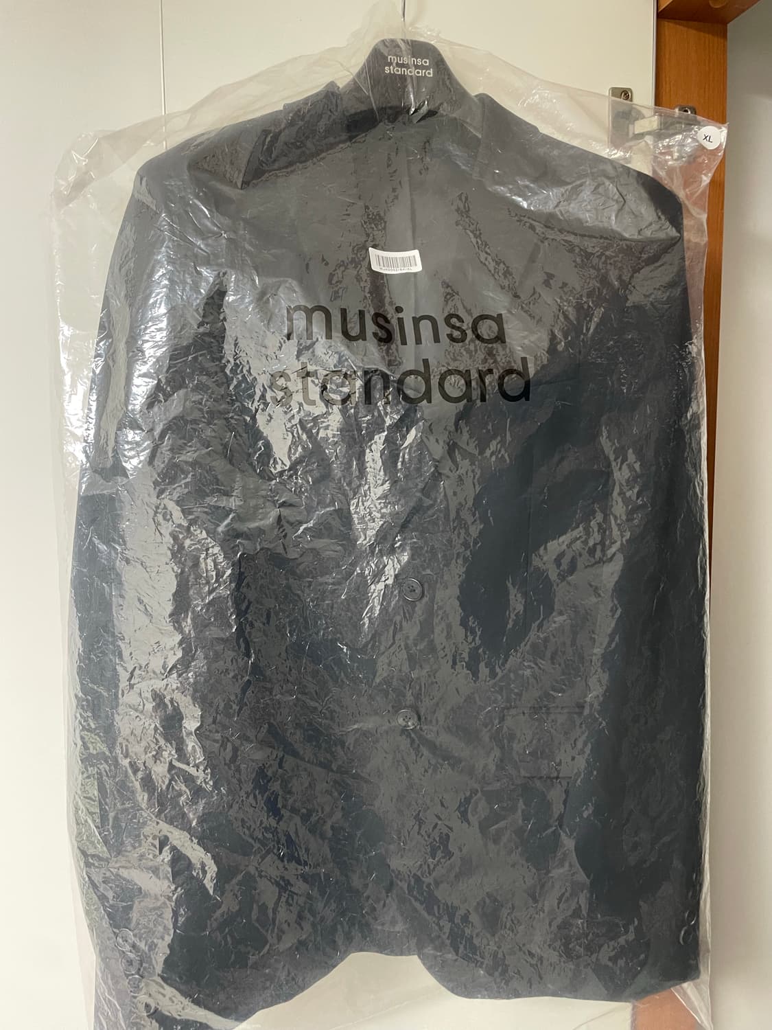 [XL]무신사스탠다드 베이식 블레이저 블랙  상품이미지3