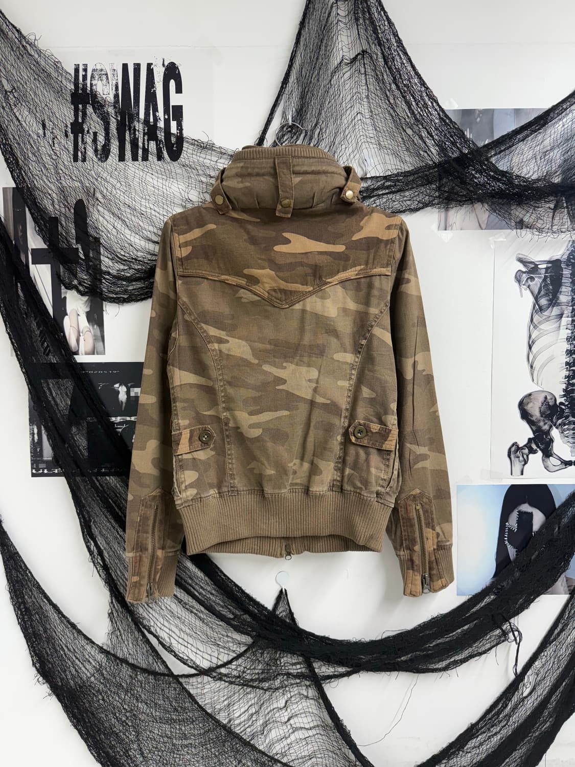 00s cargo pattern twoway jacket 상품이미지9