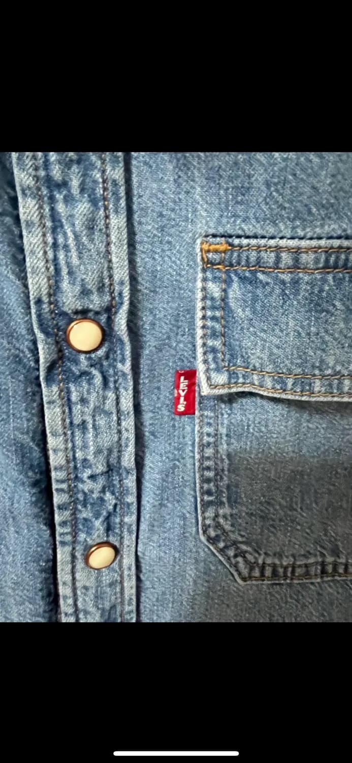 M 리바이스 자운드 데님셔츠 상품이미지3