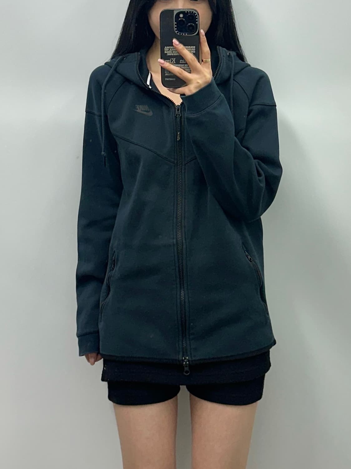 나이키 테크팩 블랙 후드집업 상품이미지1