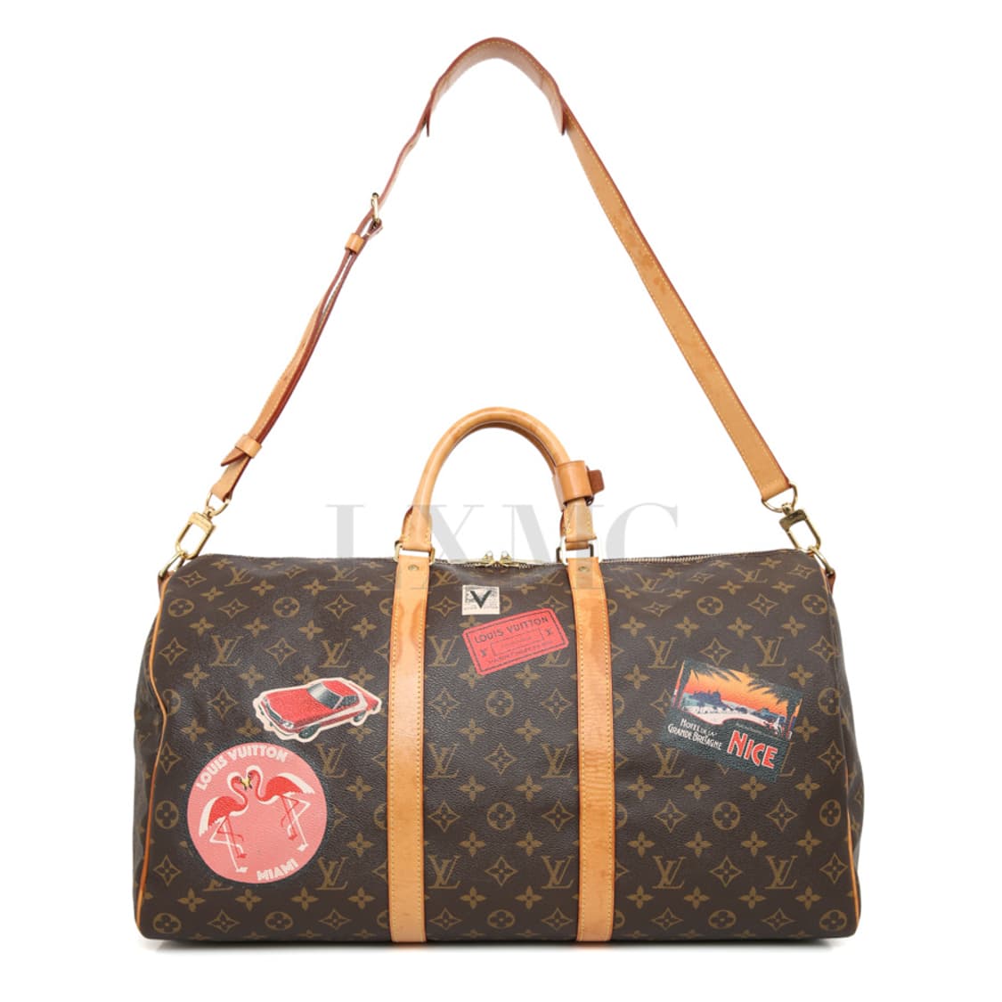 루이비통 월드투어 키폴 50 반둘리에 모노 여행가방 킵올 상품이미지6