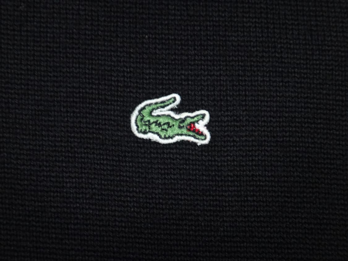 (95size) lacoste 라코스테 여성 브이넥 니트 조끼 상품이미지4
