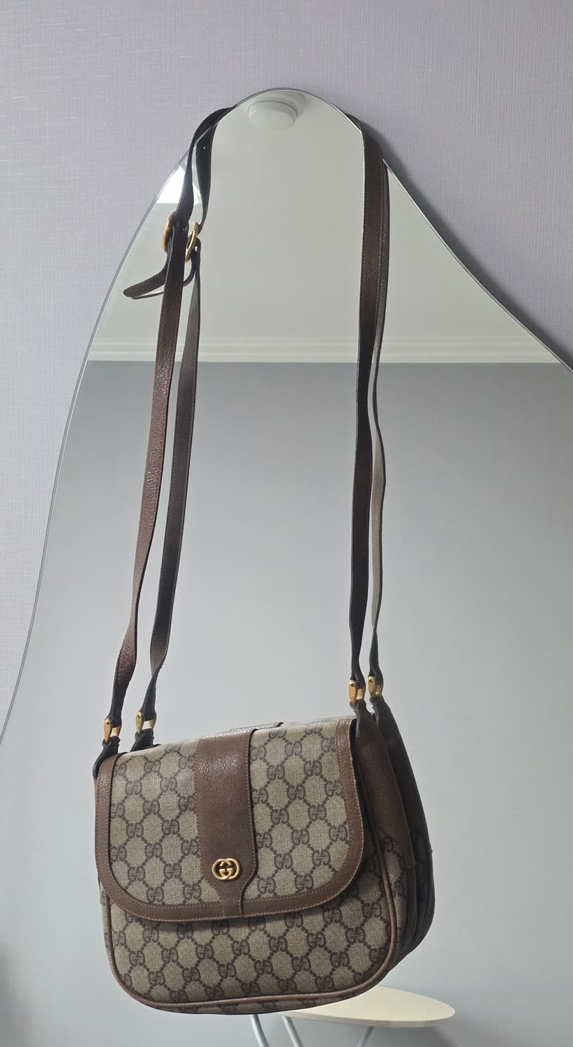 Gucci 구찌 모노그램 빈티지 숄더백 브라운  상품이미지6