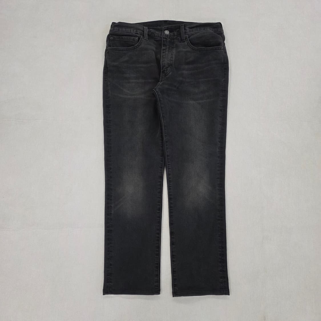 [W34 L32] 리바이스 511 흑청 데님 팬츠 바지 1223J2 상품이미지1