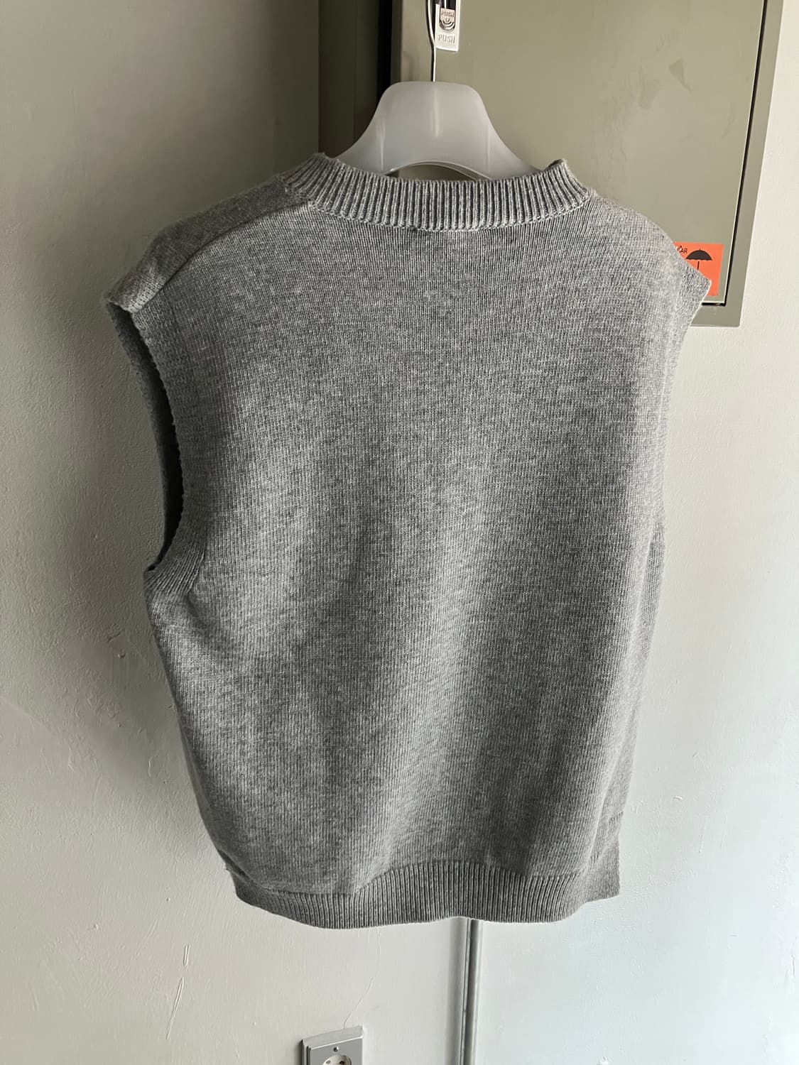 그레이 니트 베스트 상품이미지2