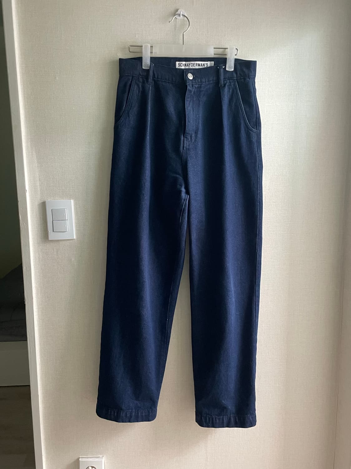 슈나이더맨(Schnaydermans) 베이츠 데님 다크블루 상품이미지5