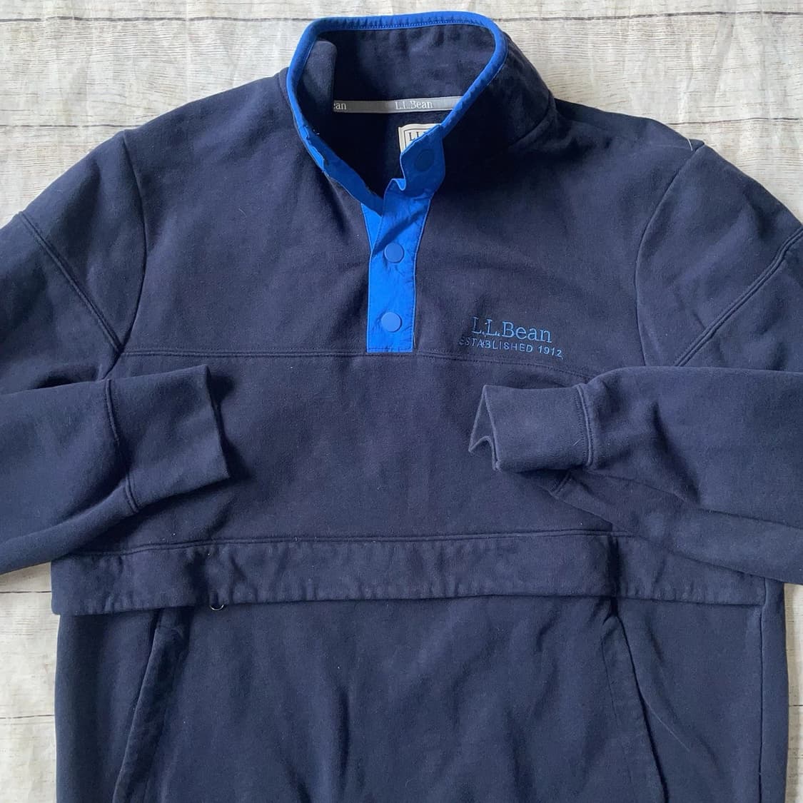 엘엘빈 1912 스웻셔츠 아노락 상품이미지2