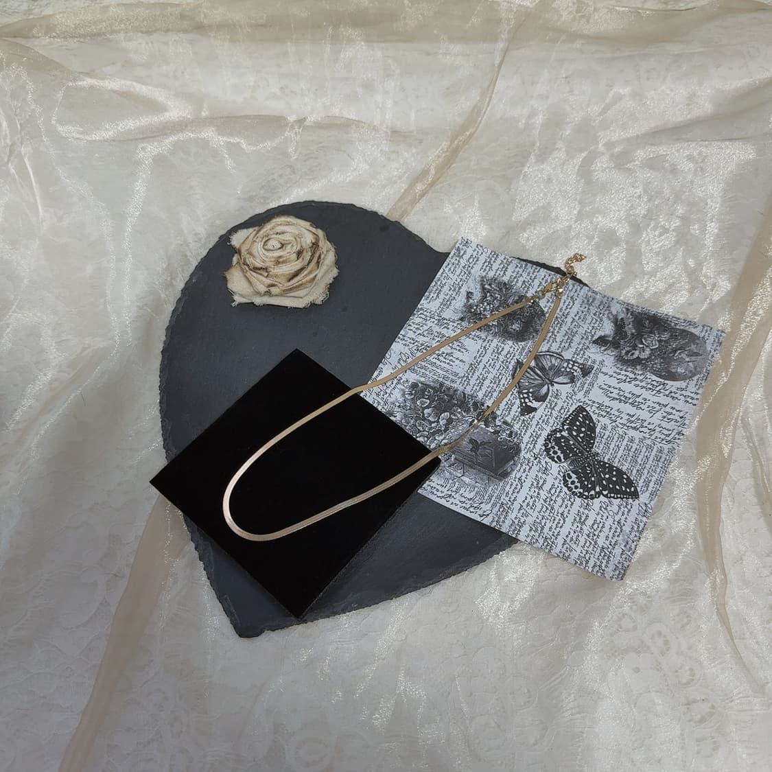 빈티지 스네이크체인 목걸이 상품이미지2