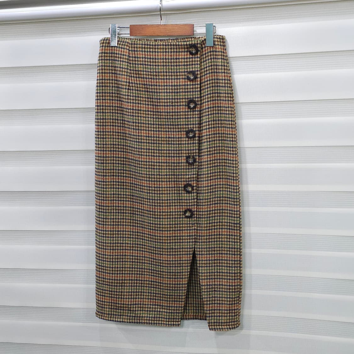 미사용품 AZUL BY MOUSSY 체크롱 스커트- 우먼M 상품이미지1