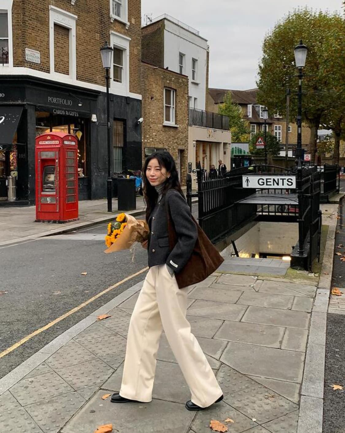 [유튜버 PICK] 크림 양기모 핀턱 와이드 슬랙스 트렌디어패럴 상품이미지8