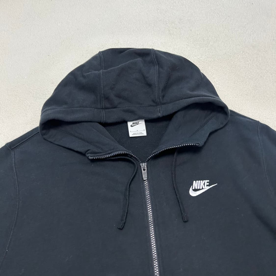 Nike black hood zip-up 상품이미지5