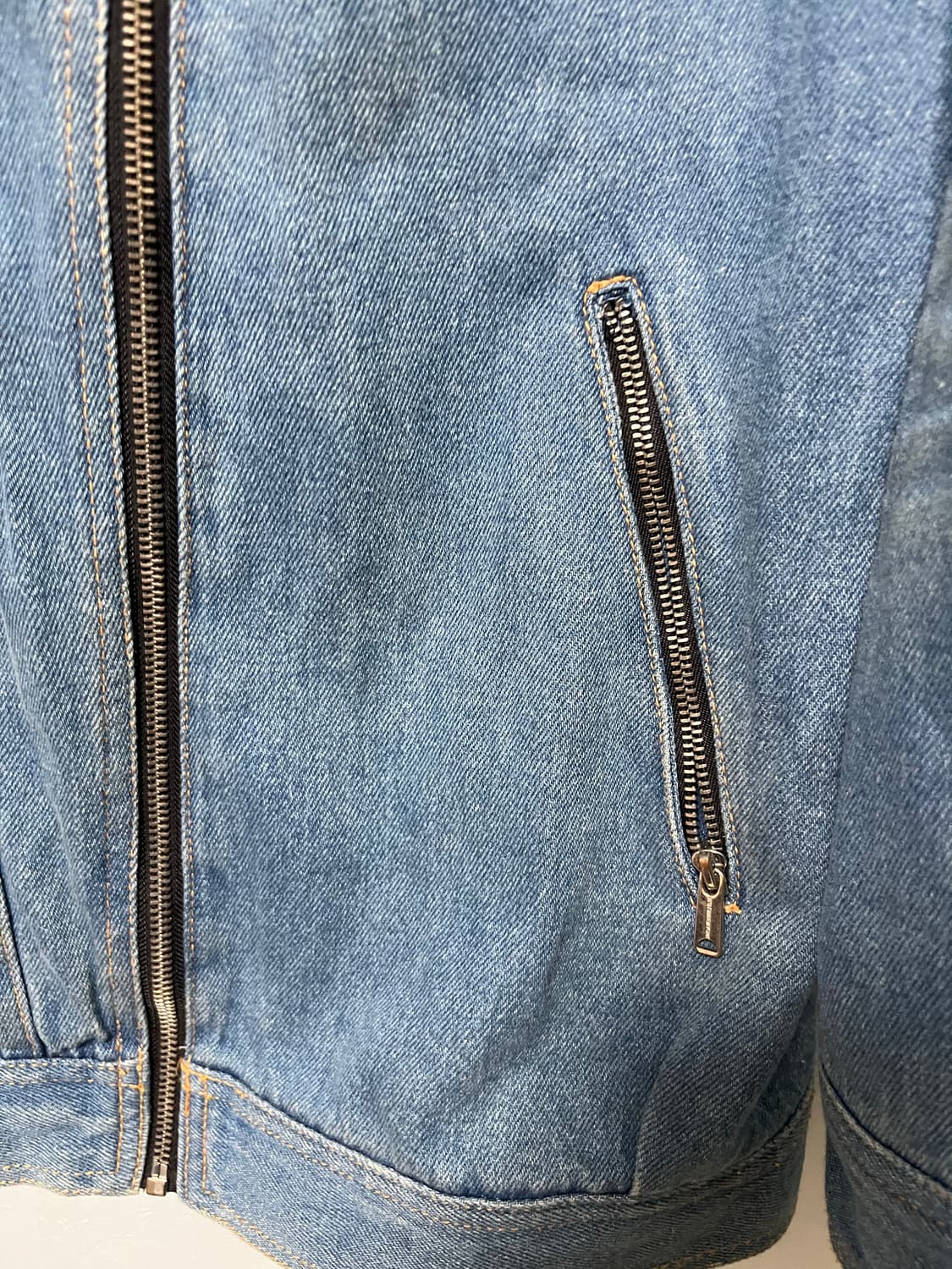 VISIT 데님 블루종 자켓 상품이미지6