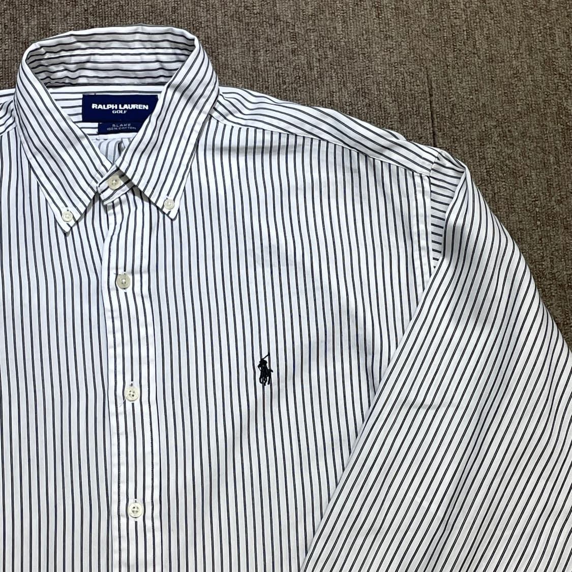 (L) POLO 폴로 랄프로렌 골프 스트라이프 셔츠   상품이미지4