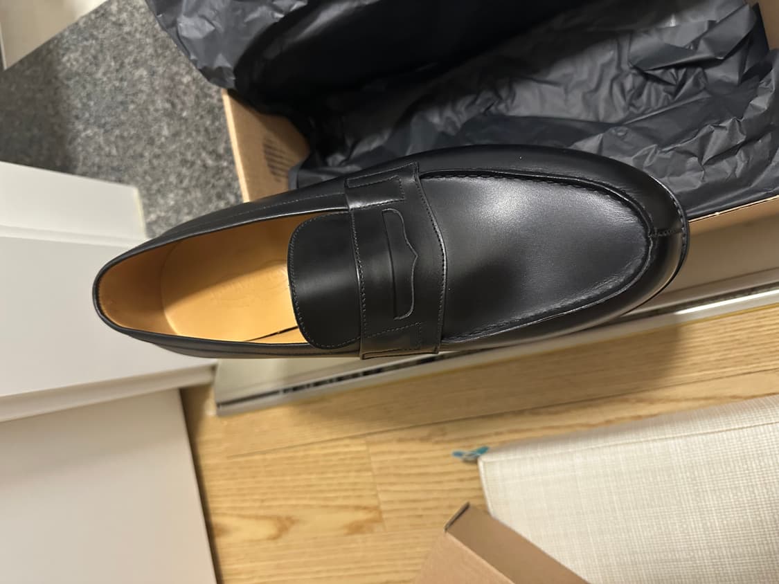 Jm웨스통 180 블랙 로퍼 8D 상품이미지5