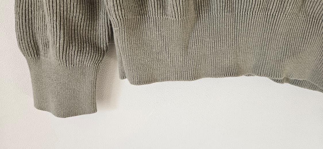 애습 면니트 그레이시 그린 올리브 상품이미지4